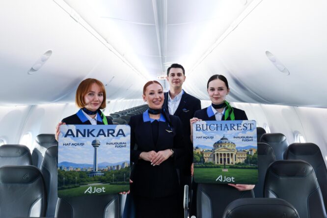 AJet bir Avrupa başkentine daha hava köprüsü oldu