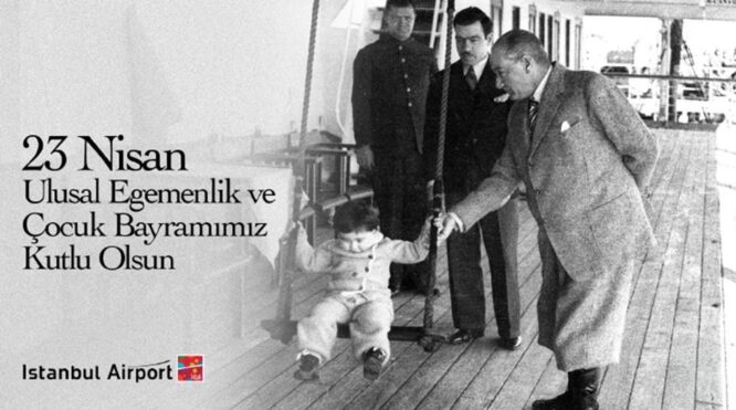 İGA CEO’su Bilgen, 23 Nisan mesajı yayınladı