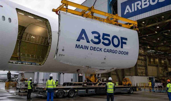 Airbus, A350F kargo kapısının üretimi tamamlandı