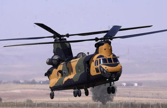 Ankara’da Chinook CH-47 helikopter kırıma uğradı