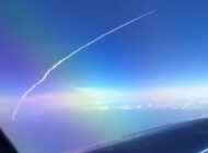 Artemis II roketi uçaktan görüntülendi