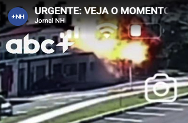 Brezilya’da PA-46 modeli uçak restoranın üzerine düştü