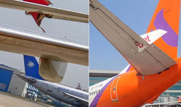 Delhi Havalimanı’nda iki B737 çarpıştı