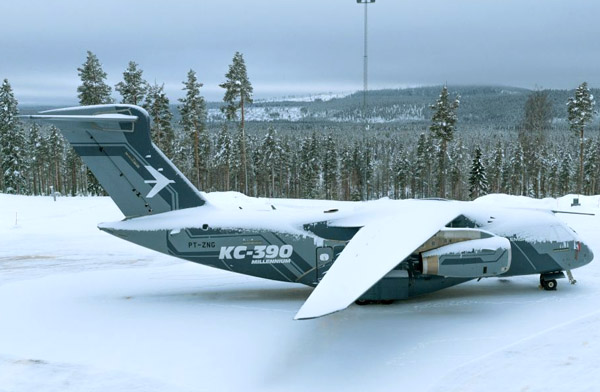 Embraer, KC-390 Millennium soğuk hava testlerini tamamladı