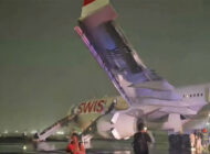 Swiss Havayolu’na ait A330 uçağının motoru kalkışta alev aldı