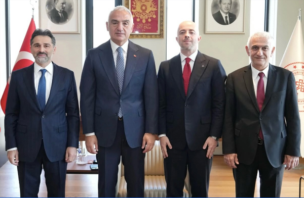 Bakan Ersoy, THY’nin yeni yönetimini ziyaret etti