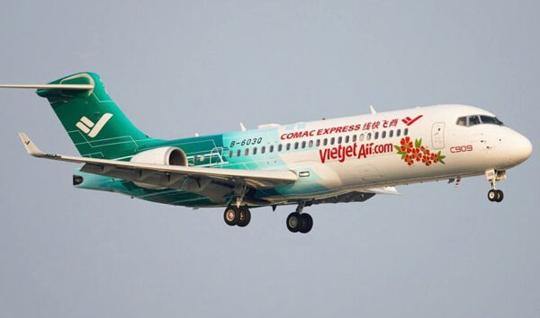VietJetAir 10 adet COMAC C909 kiralayacağını açıkladı
