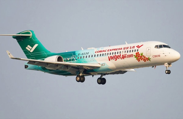VietJetAir 10 adet COMAC C909 kiralayacağını açıkladı