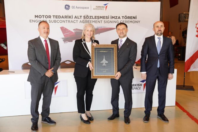 GE Aerospace ve TUSAŞ HÜRJET İçin F404 motorları anlaşmasını duyurdu