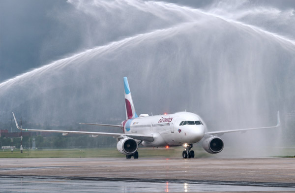 Eurowings 6 yıl sonra Berlin Saraybosna’ya başladı