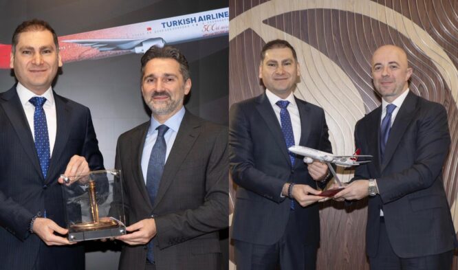 İGA İstanbul Havalimanı CEO’su Bilgen’den THY’ye hayırlı olsun ziyareti