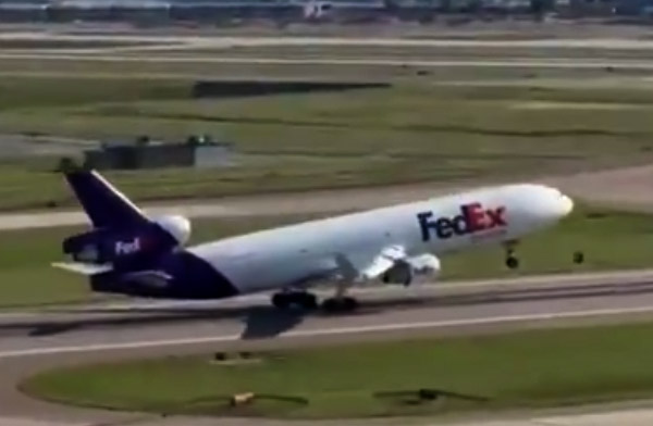 FedEx kazadan sonra MD-11F ile ilk test uçuşunu yaptı
