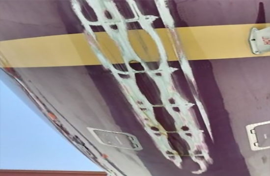 Air İndia uçağı A321neo inişte kuyruk sürttü