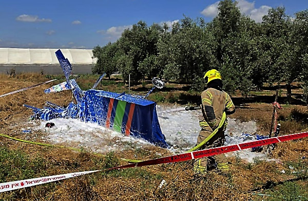 İsrail Tel Adashim’de MU582 düştü; 2 kişi hayatını kaybetti