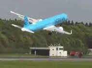 Korean Air’in A321neo uçağı Narita’ya zor indi