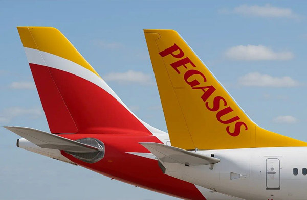 Pegasus-Iberia kod paylaşımını genişletti