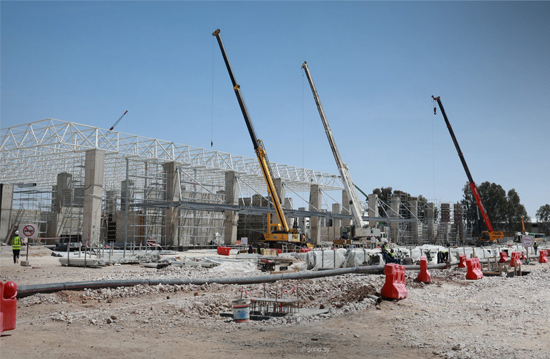 Şam Havalimanı’nda ikinci terminal tam gaz devam ediyor