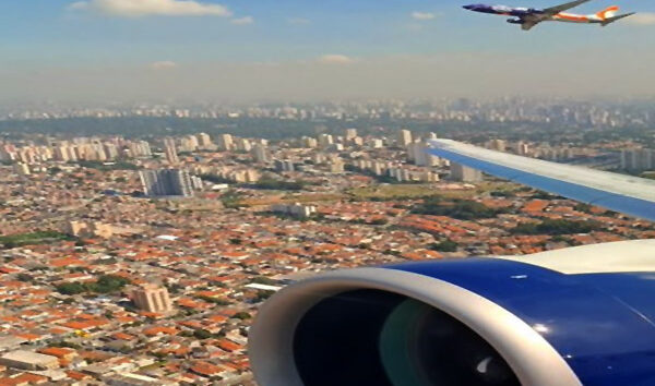 Sao Paulo’da tehlikeli yakınlaşma