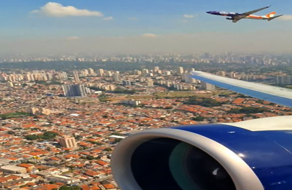 Sao Paulo’da tehlikeli yakınlaşma