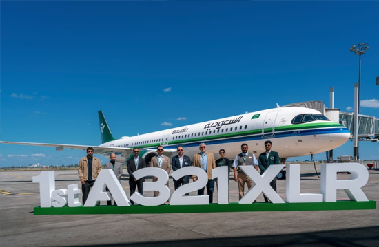 Saudia A321XLR uçağını teslim aldı