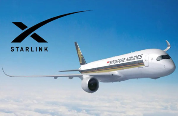 Singapore Airlines 2027 yılında Starlink’e geçiyor