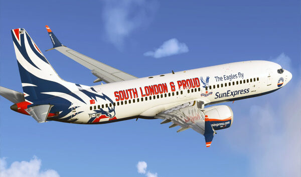 SunExpress, Crystal Palace taraftarlarını Almanya’ya taşıdı