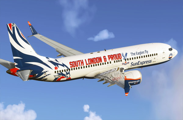 SunExpress, Crystal Palace taraftarlarını Almanya’ya taşıdı