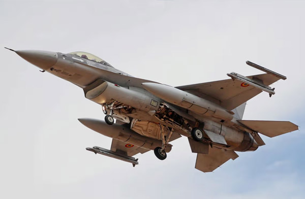 NATO devriyesi F-16 Ukrayna’nıon İHA’sını vurdu