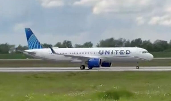 United Airlines’ın A321XLR uçağı Almanya’da görüntülendi