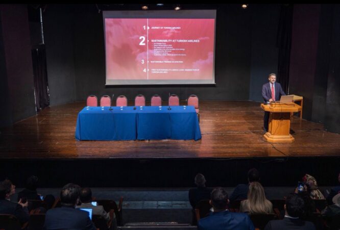 THY Başkanı Şeker, Boğaziçi Üniversitesi’nde konuştu
