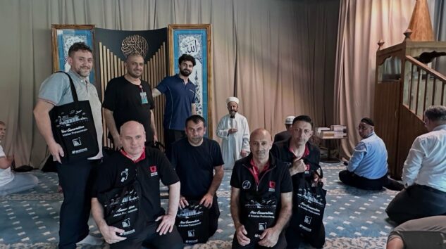 İGA İstanbul Havalimanı Mecitinde işitme engelli vatandaşlar unutulmadı