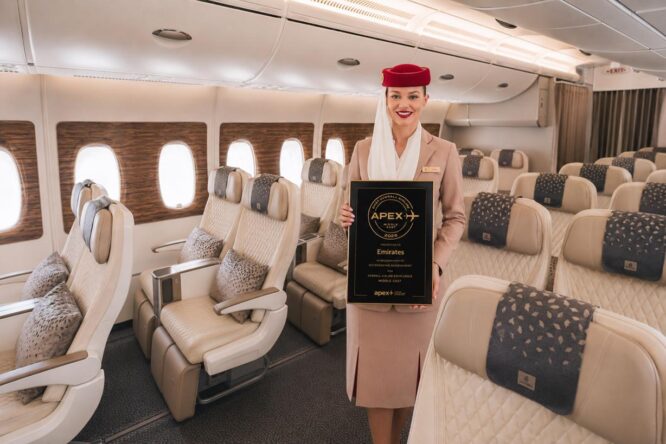 Emirates “Orta Doğu’nun En İyi Havayolu Şirketi” seçildi