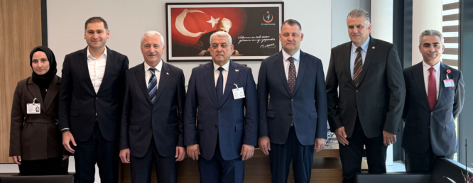 Tacikistan Heyetine İGA İstanbul Havalimanı’nda sağlık brifingi verildi
