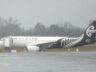 Air New Zealand’ın A320 uçağı çim piste çıktı