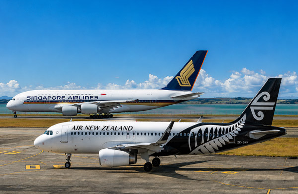 Air New Zealand SIA ile uçuş ağını genişletiyor