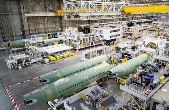 Airbus Toulouse tesislerinde ikinci montaj hattını açtı
