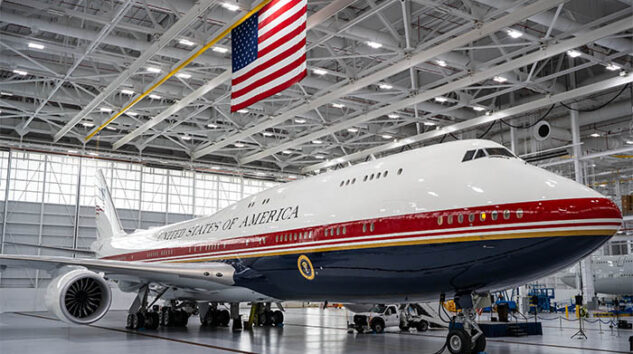 Yeni Air Force One envantere girdi
