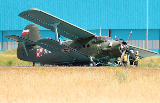Antonov An-2 Lüksemburg’da inişte kaza yaptı
