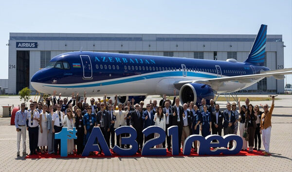 AZAL Havayolu yeni A320neo uçağını filsonu kattı