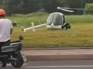 Zhonglian F-27 tipi helikopter testte düştü