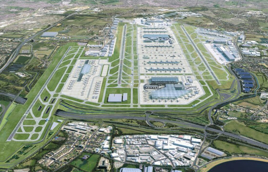 Heathrow Havalimanı üçüncü pistine büyük destek