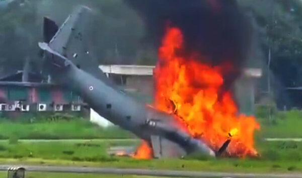 Hindistan’daki An-32 kazasınının görüntülerj yayınlandı