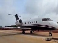 Nijerya’da Challenger 601 karayoluna indi
