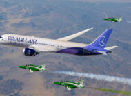 Riyadh Air’in ilk B787-9 uçağına özel karşılama