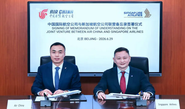 SIA-Air China  MoU imzaladı