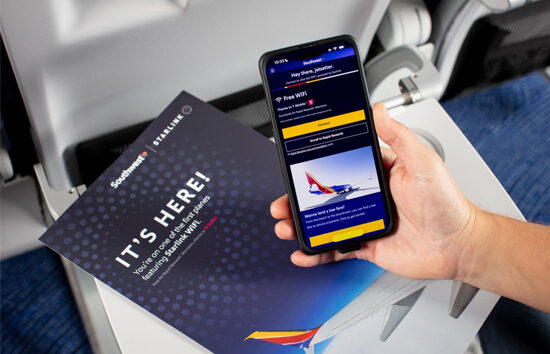 Southwest Airlines, Starlink’e geçti