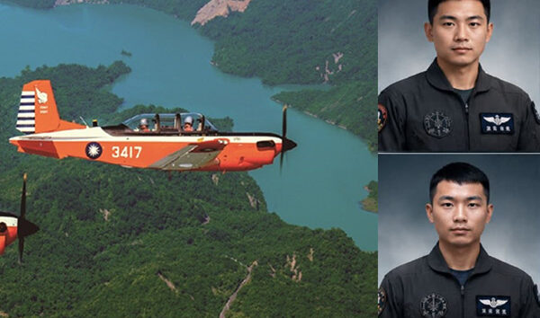 Tayvan’da askeri T-34C düştü; iki pilot hayatını kaybetti