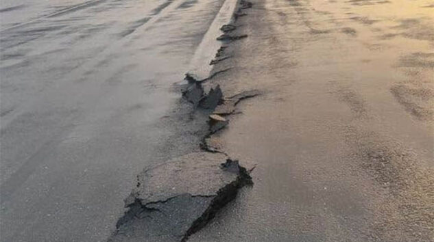 Venezuela’da deprem pisti bu hale getirdi