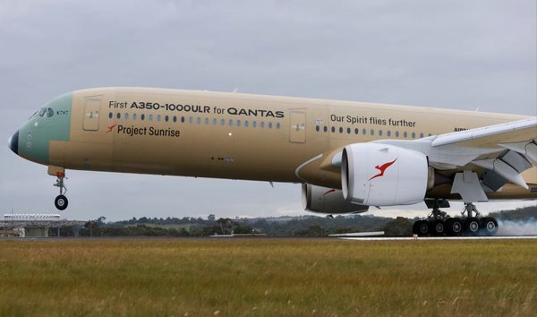 A350-1000ULR, 19 saat kesintisiz uçtu