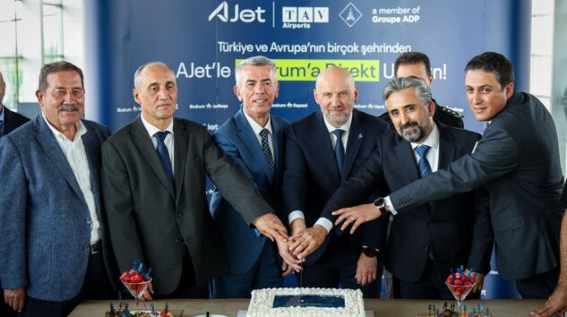 AJet, Milas-Bodrum Havalimanı’ndan Avrupa’ya seferlere başladı
